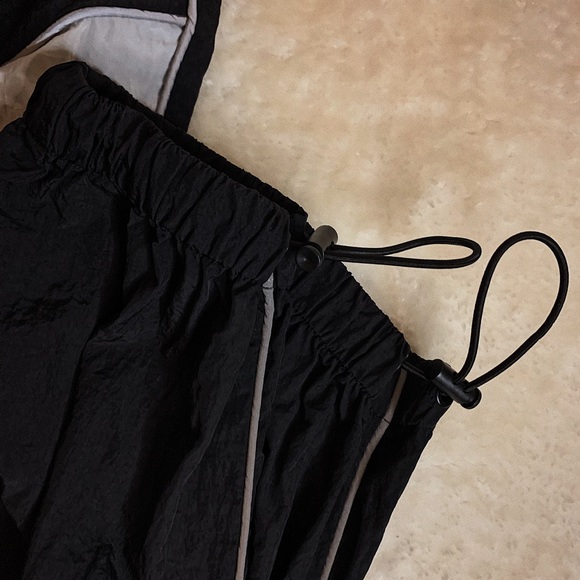 Drawstring reflective cargo pants - Picture 4 of 6